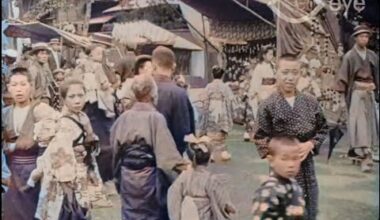 1910s footage of Tokyo [Colorized by AI]