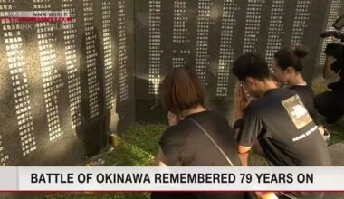 Japan marks 79th anniversary of Battle of Okinawa