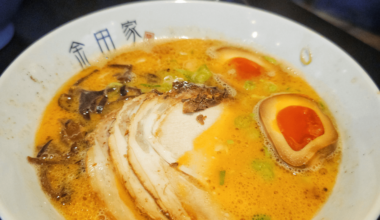 Spicy yuzu ramen from Kanada-Ya in London