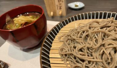 Nothing beats "Zaru Soba" in summer. That's what is called "jyu(10) wari soba". As it doesn't include flour, so it's gluten free and healthy. When you come to Japan, give it a try!