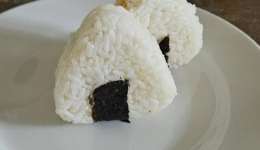 I made some homemade Onigiri