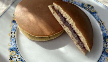 First time making dorayaki, how did I do?