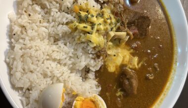 Japanese curry in Osaka