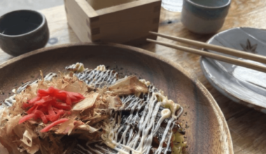 Delicious Okonomiyaki, excellent dish !