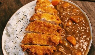 Pork katsu curry