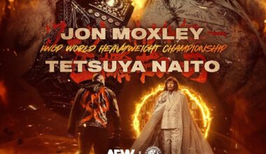 Official Match Poster for Jon Moxley vs Tetsuya Naito at Forbidden Door