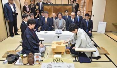 Shogi prodigy Fujii loses 1 of 8 titles to rising star Ito