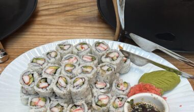 Veg rolls at Hyatt Regency Chicago