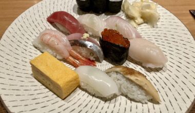 Beautiful lunch plate, Tokyo, Japan