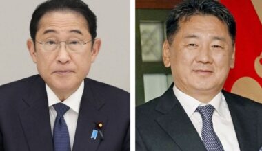 Kishida mulls Mongolia trip to ask support for North Korea talks