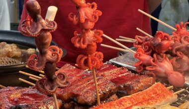 Baby Octopus, Kuromon Market - Osaka