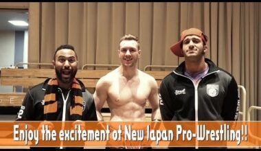 Seen a few people on the subreddit in only a couple of days ask about NJPW etiquette as they'll soon be attending their first show - Here's Will Ospreay (pre-United Empire!), Rocky Romero and Beretta to help you!