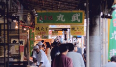 [OC] Tsukiji Fish Market, 2017