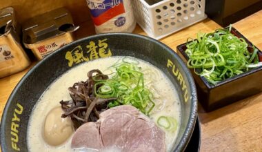 Still feeling that post-Japan trip depression (it’s been 6 months). Tonkotsu ramen & gyudon, the most memorable meals I had on my 1-week trip.