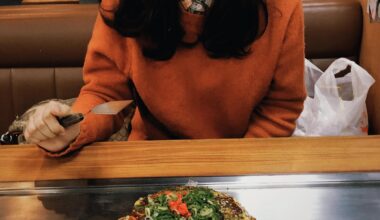 Can't hide my excitement for Hiroshima's Okonomiyaki