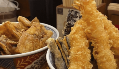 A good tempura is always nice