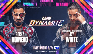 NJPW Wrestler/Figurehead  VS A  NJPW Legend on dynamite tonight