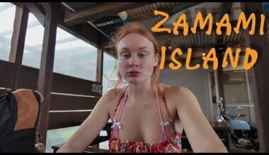 A tour of Zamami Island 🏝️