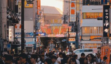 [OC] Osaka street photos