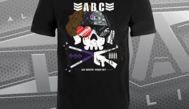 New ABC TNA shirt. Keeping the Bullet Club theme going so they aren't done yet