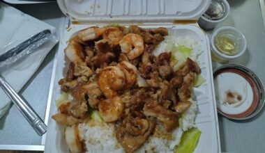 Chicken and Shrimp Teriyaki