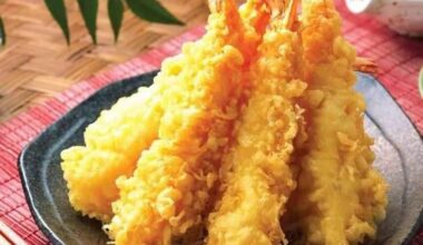 How do restaurants get their ebi tempura so straight?