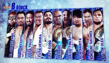 G1 Climax 34: B Block Preview