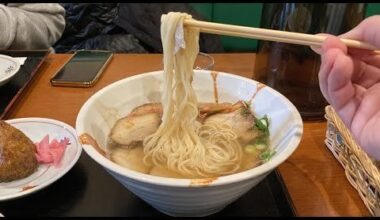 Setouchi Sea Salt Ramen at Sanwa on Hakata Island