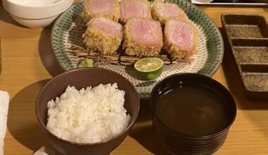 The best pork cutlet 📍japan