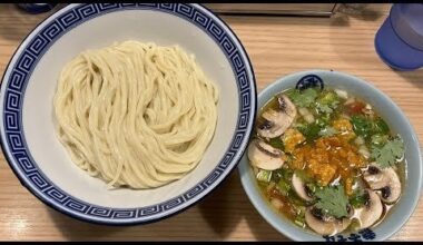 Death Jalapeño Tsukemen at Niboshisoba RU. in Tokyo