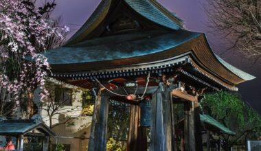 Resonance of History: Gumyoji Temple's Belfry・桜と弘明寺の鐘楼堂