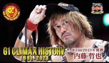 History of the G1 Climax winners (1991-2023)