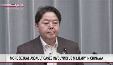 Japan reveals three more sexual violence cases involving US military personnel