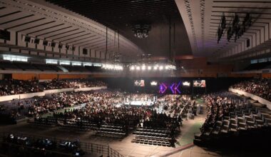 Tokyo Sports reports All Together attendance: First Sapporo tournament saw many empty seats, with an audience of 2,156, less than half the size of New Japan's February tournament