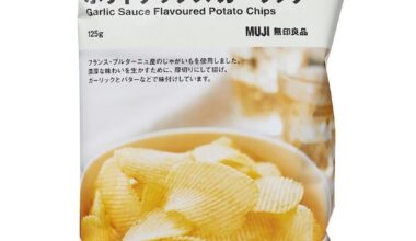 MUJI Garlic Sauce Potato Chips