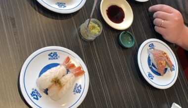 Tried conveyor belt sushi today