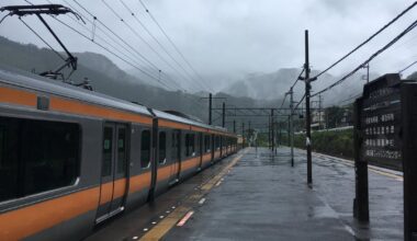 Scenes around JR Mitake and Ome stations