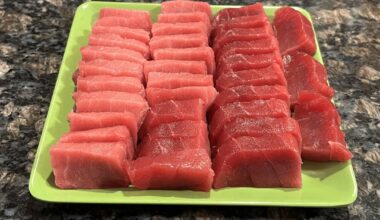 Bluefin tuna sashimi