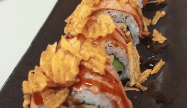 Crunchy snacks roll