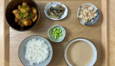 Pork and taro in a demi-glace sauce with sides :)