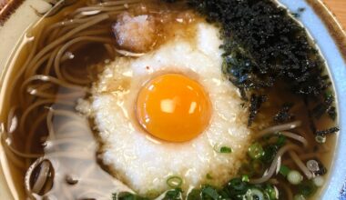 Izumo special soba at Shimane Prefecture