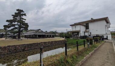 My friend took me to his hometown to see some local history - an old shipping checkpoint from the Edo era, one of the only ones left in the country!