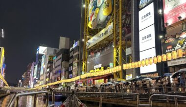 Dotonbori at night is unreal