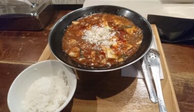 Nakameguro, Tokyo, Japan: Mapo Tofu Ramen in a Hidden Place