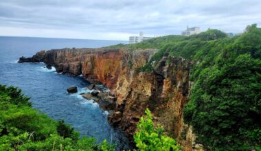 Sandanbeki cliff, Wakayama