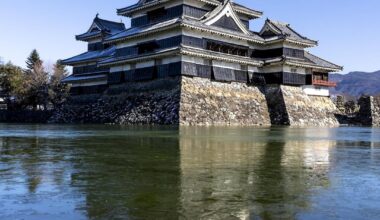 Matsumoto Castle day and night