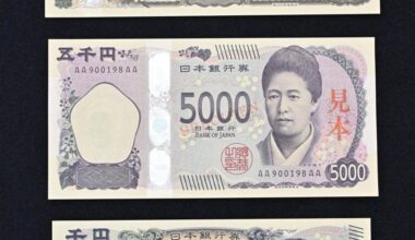 Japan to launch new banknotes on July 3, 1st design change in 20 years