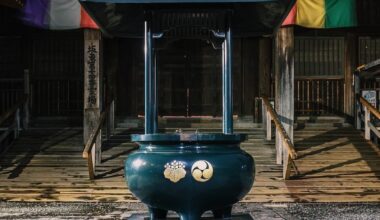 Jokoro Incense Burner at Gumyoji Temple