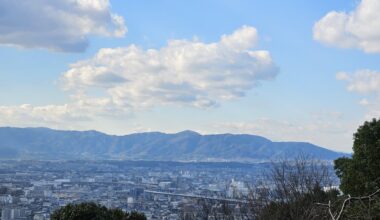 Chilly Morning over Kyoto (Winter 2023)