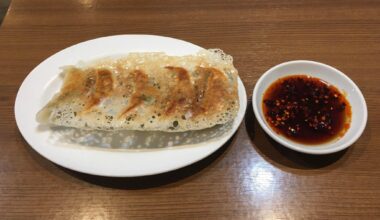 Hanetsuki Gyoza my favorite in Tokyo